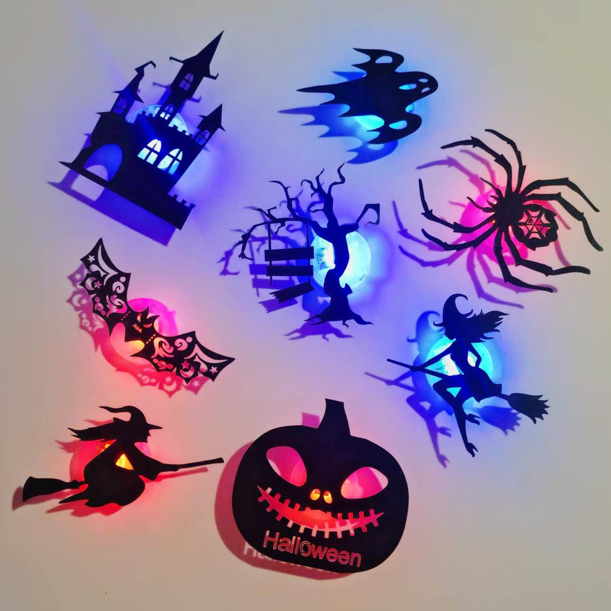 Adhesivos Decorativos de Pared para Halloween